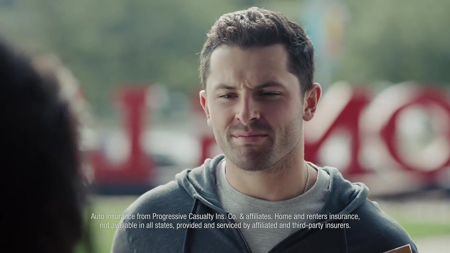 Baker Mayfield Has a Package Mix-Up Progressive Insurance Commercial